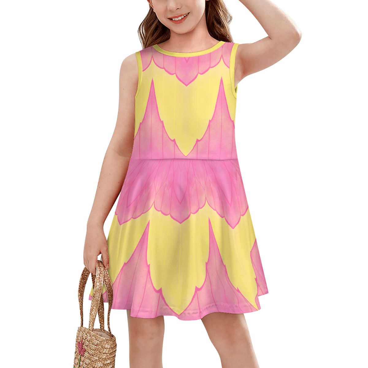 Rosy Maple Moth Dress- Children's Size