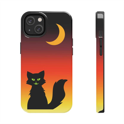 Cat phone case- The Dark Silhoutte