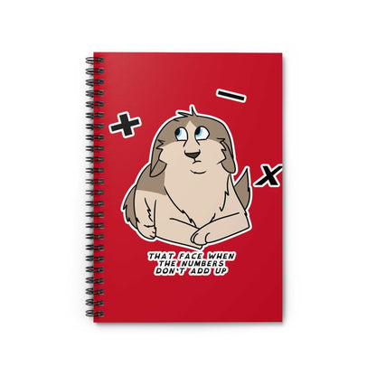 Cat Notebook- that face when