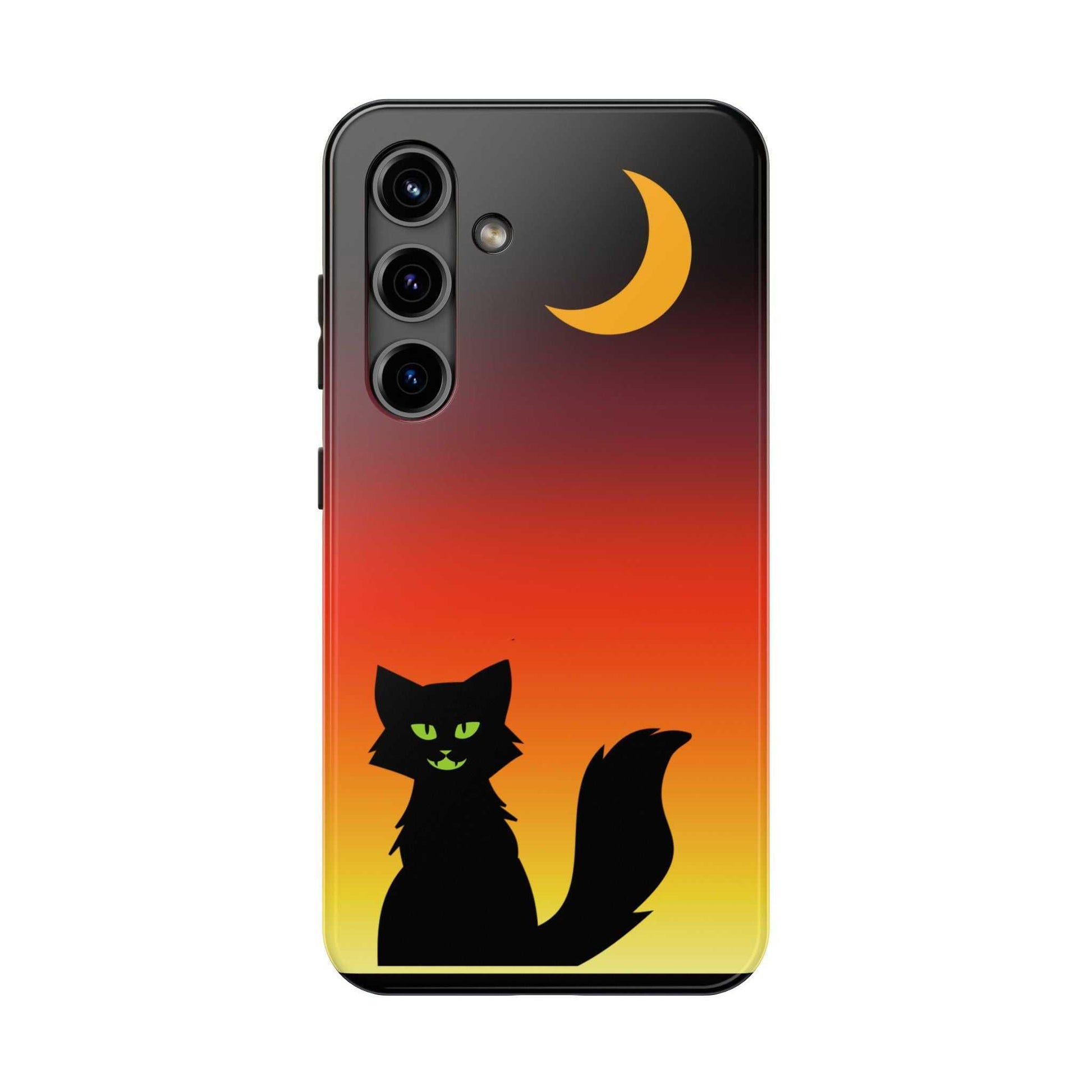 Cat phone case- The Dark Silhoutte