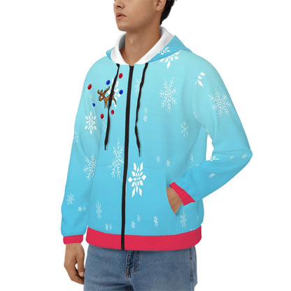 Christmas Hoodie with a Derpy Deer