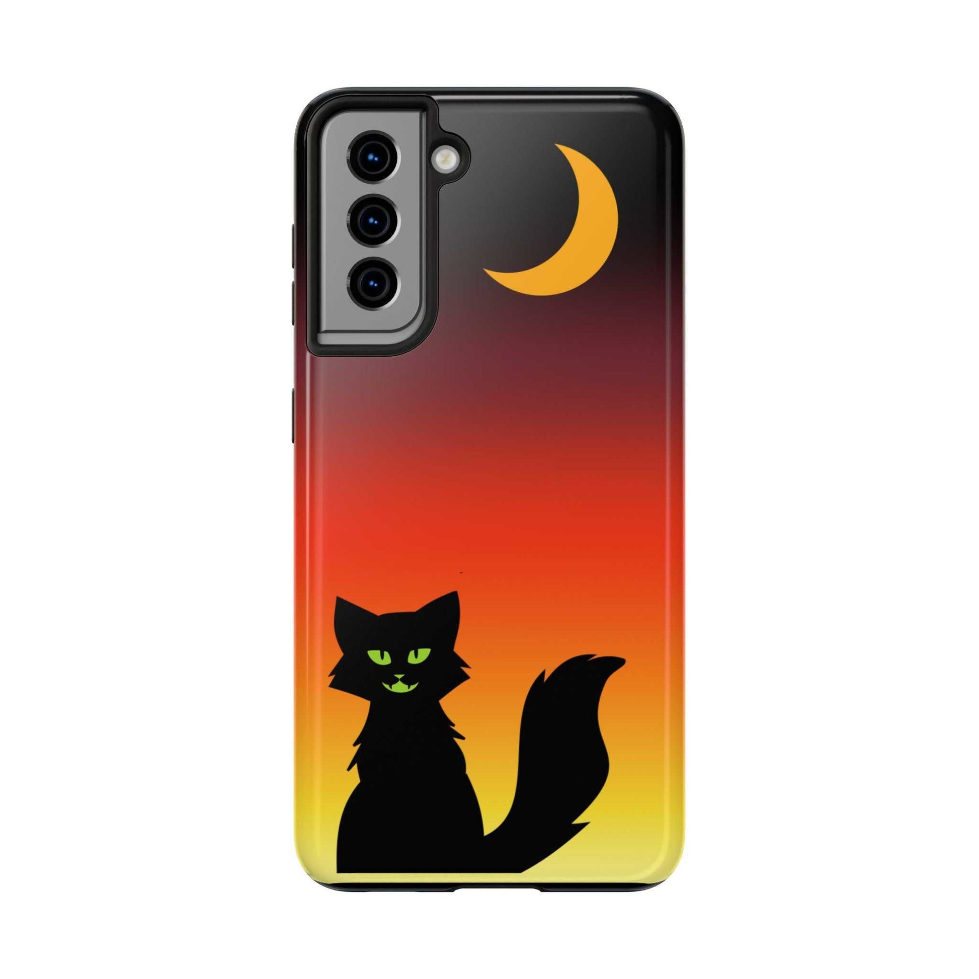 Cat phone case- The Dark Silhoutte