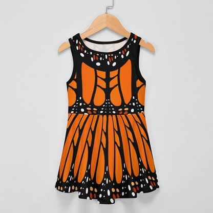 Monarch butterfly dress- children's size