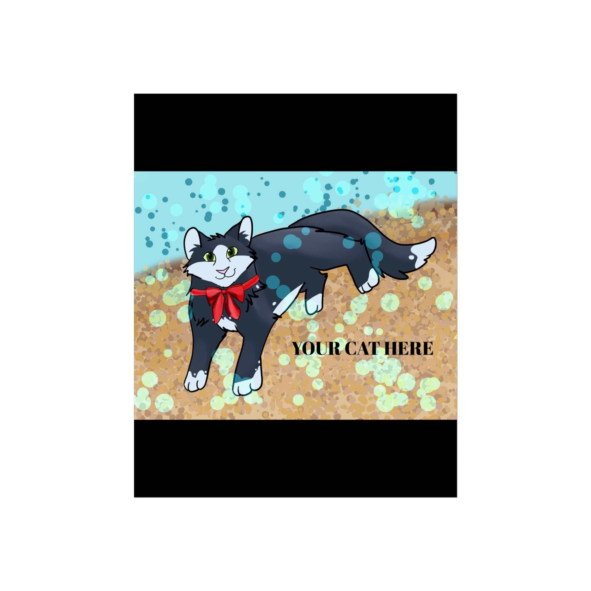 Custom Pet Portrait Poster- Matte