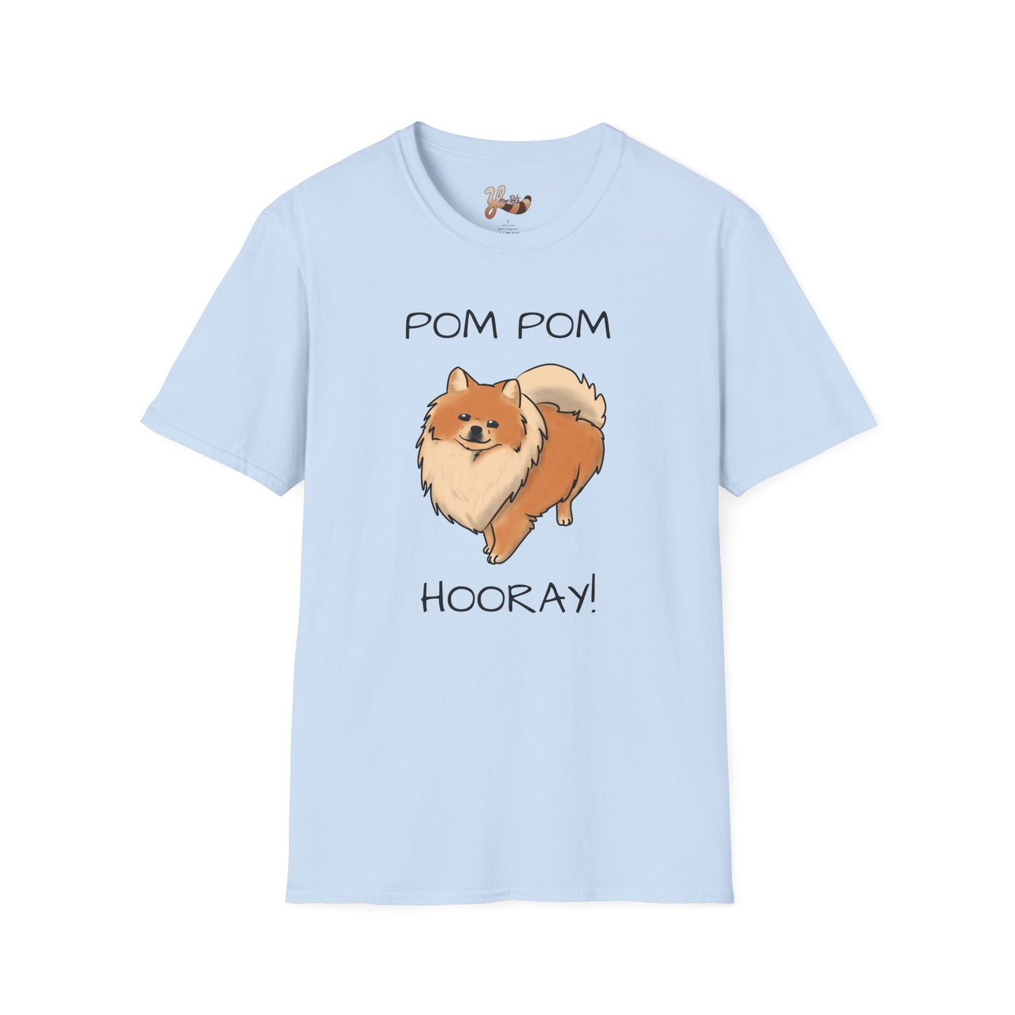 Pomeranian T-Shirt~ Pom Pom Hooray