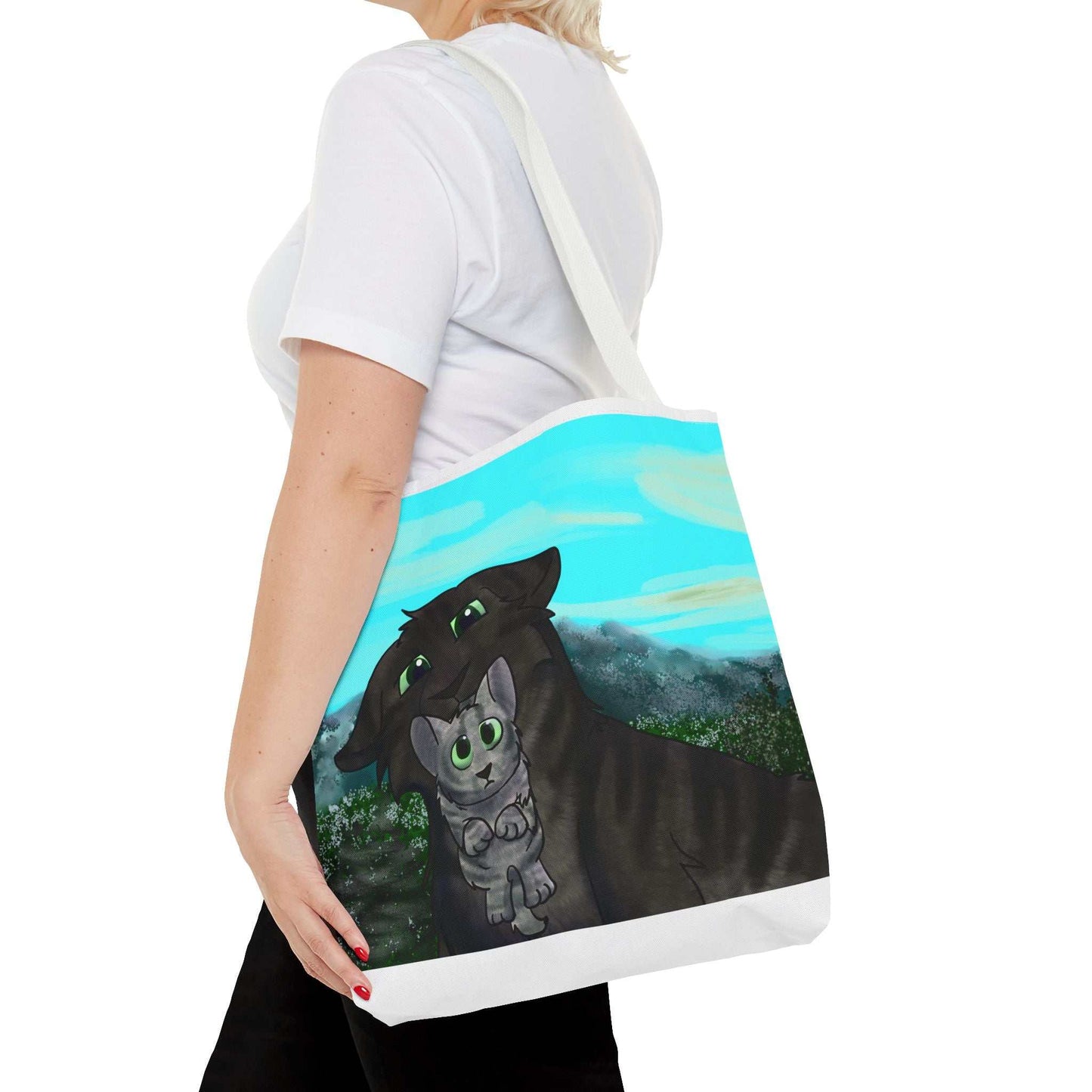 cat tote bag