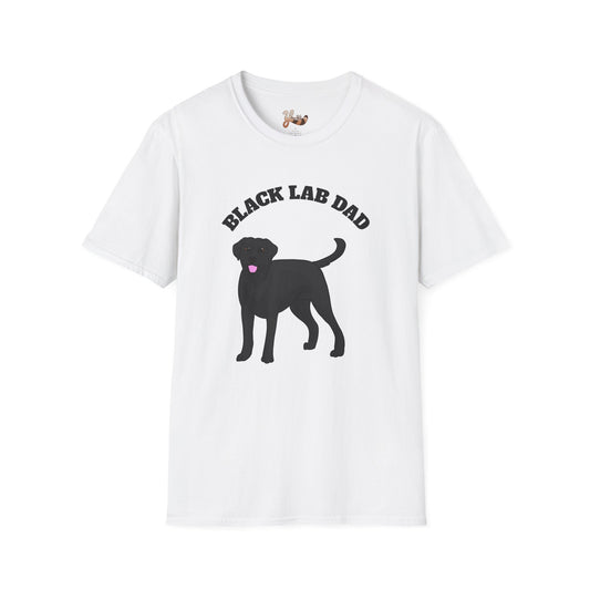 Black Lab Dog Dad T-Shirt