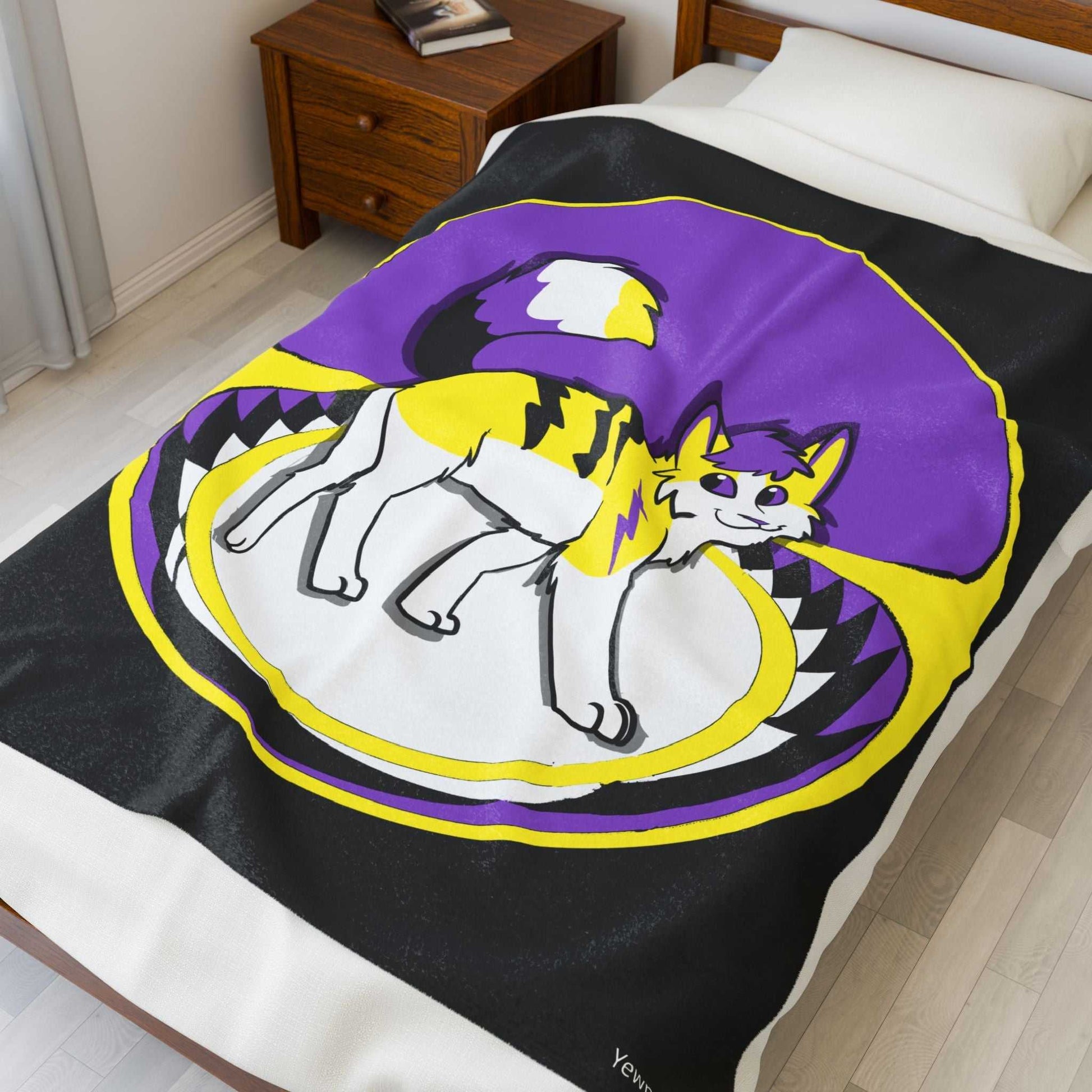 Non-Binary Pride Blanket