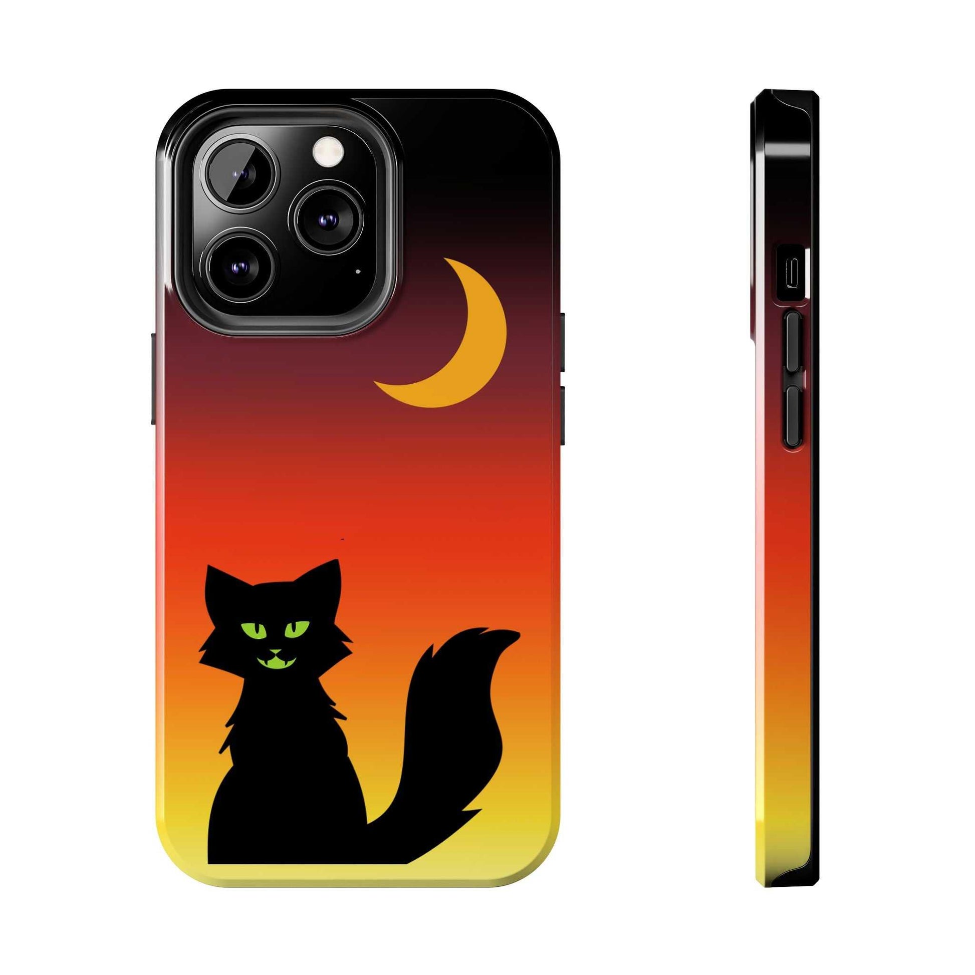 Cat phone case- The Dark Silhoutte