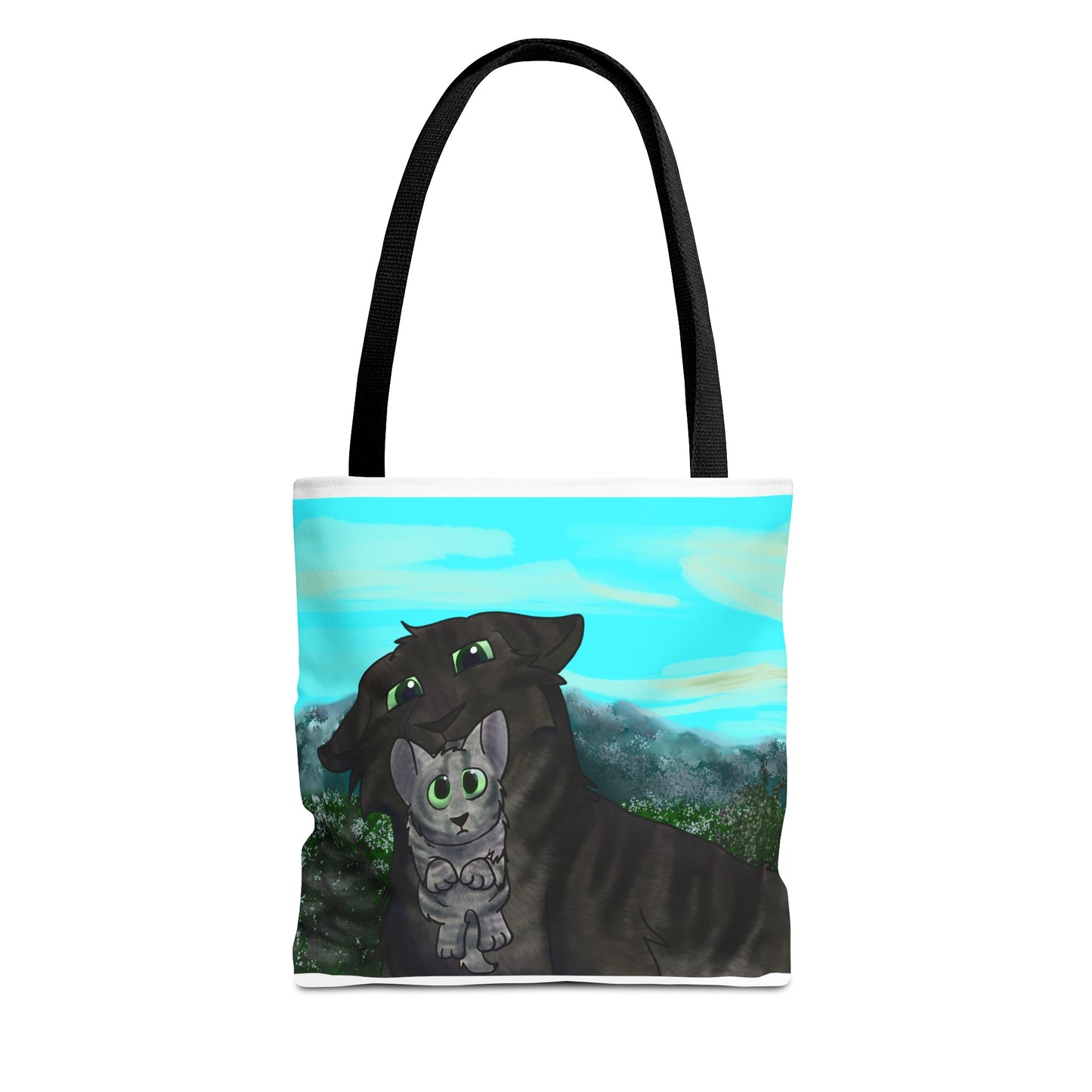 Momma cat Tote bag