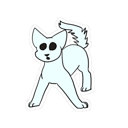 Ghost Cat Sticker