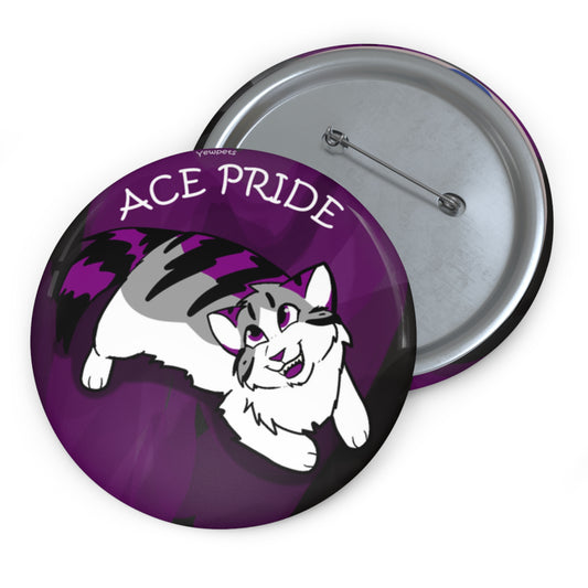 Asexual pride pin