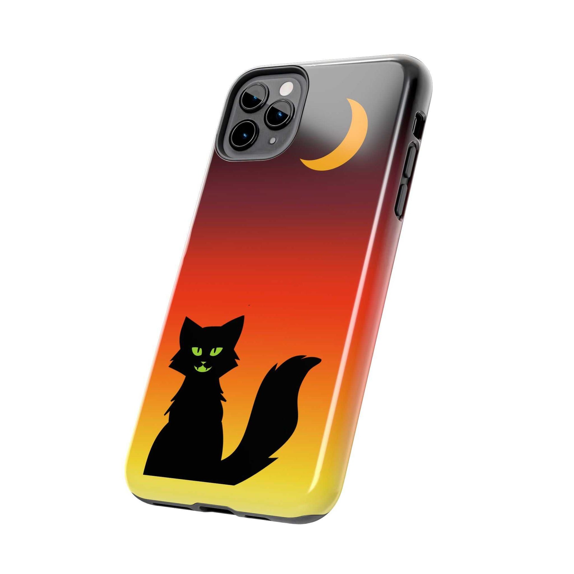 Cat phone case- The Dark Silhoutte
