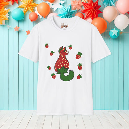 Strawberry Cat T-shirt