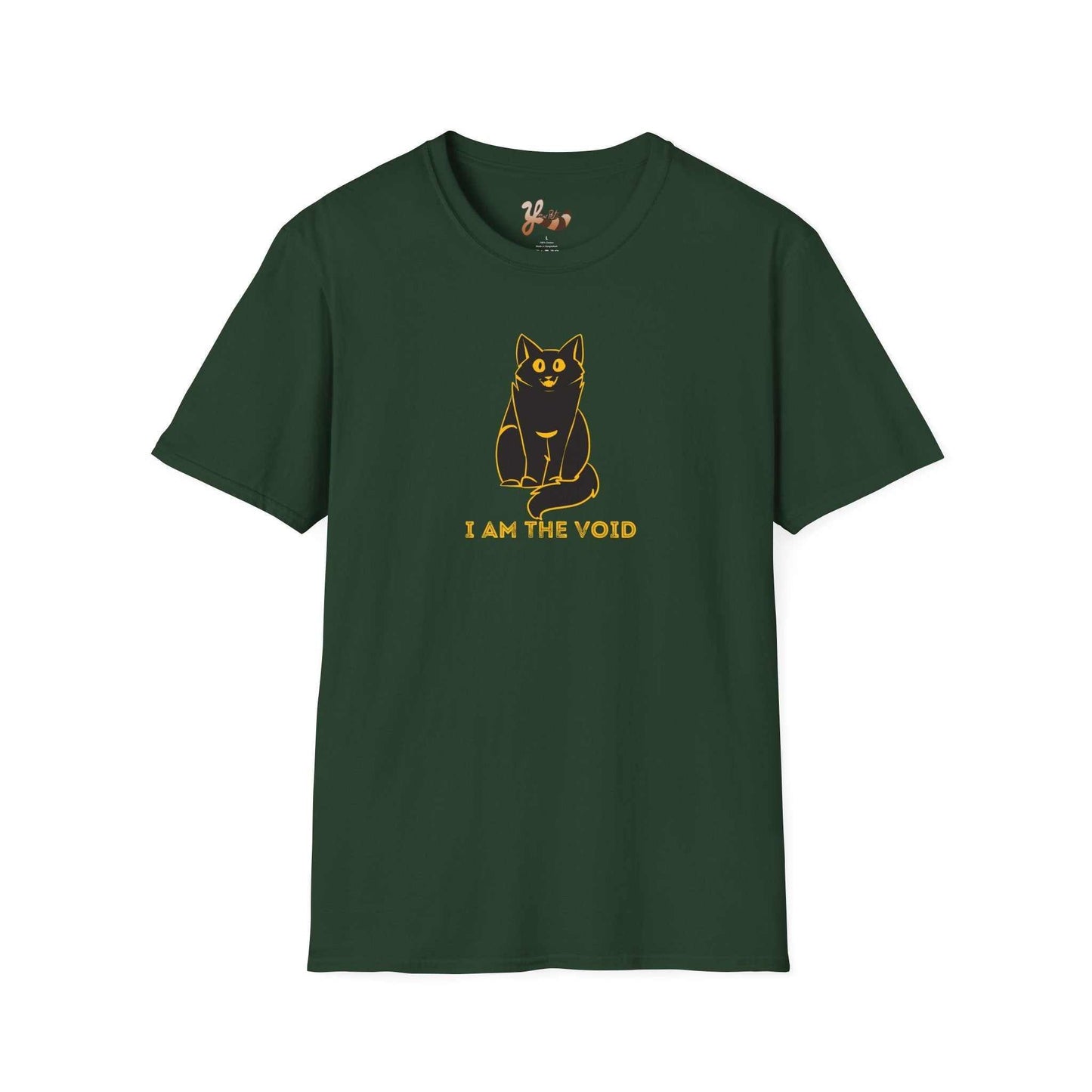 Void cat green shirt