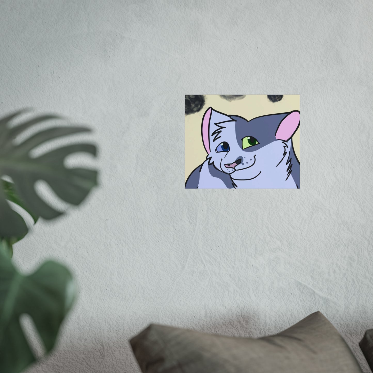 Custom Pet Portrait Poster- Matte (Bust)