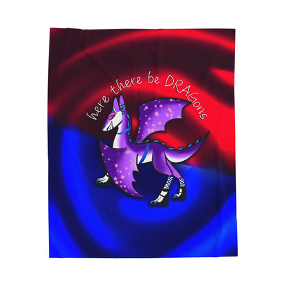 Drag Pride Blanket- Dragon design