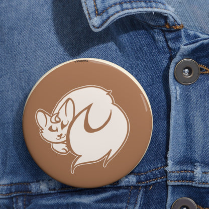 Latte art Pinback Button