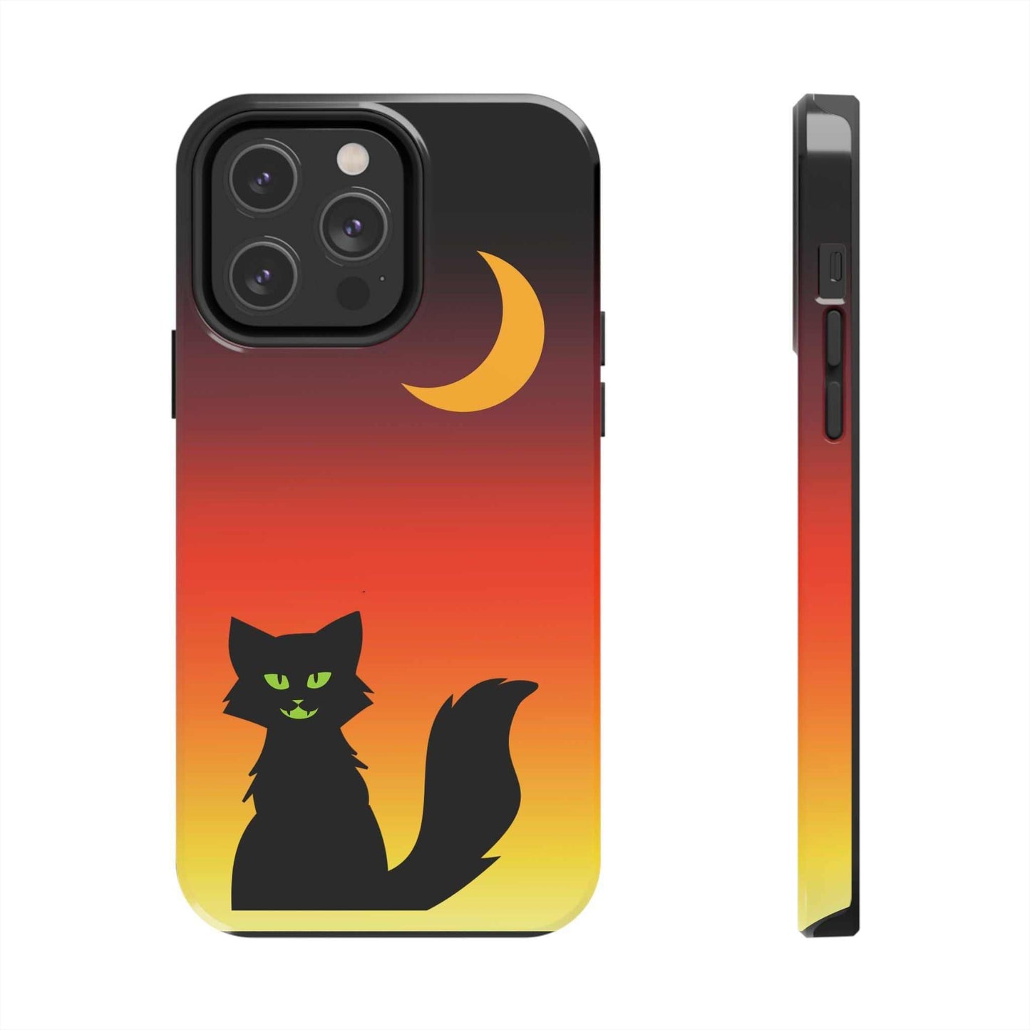 Cat phone case- The Dark Silhoutte