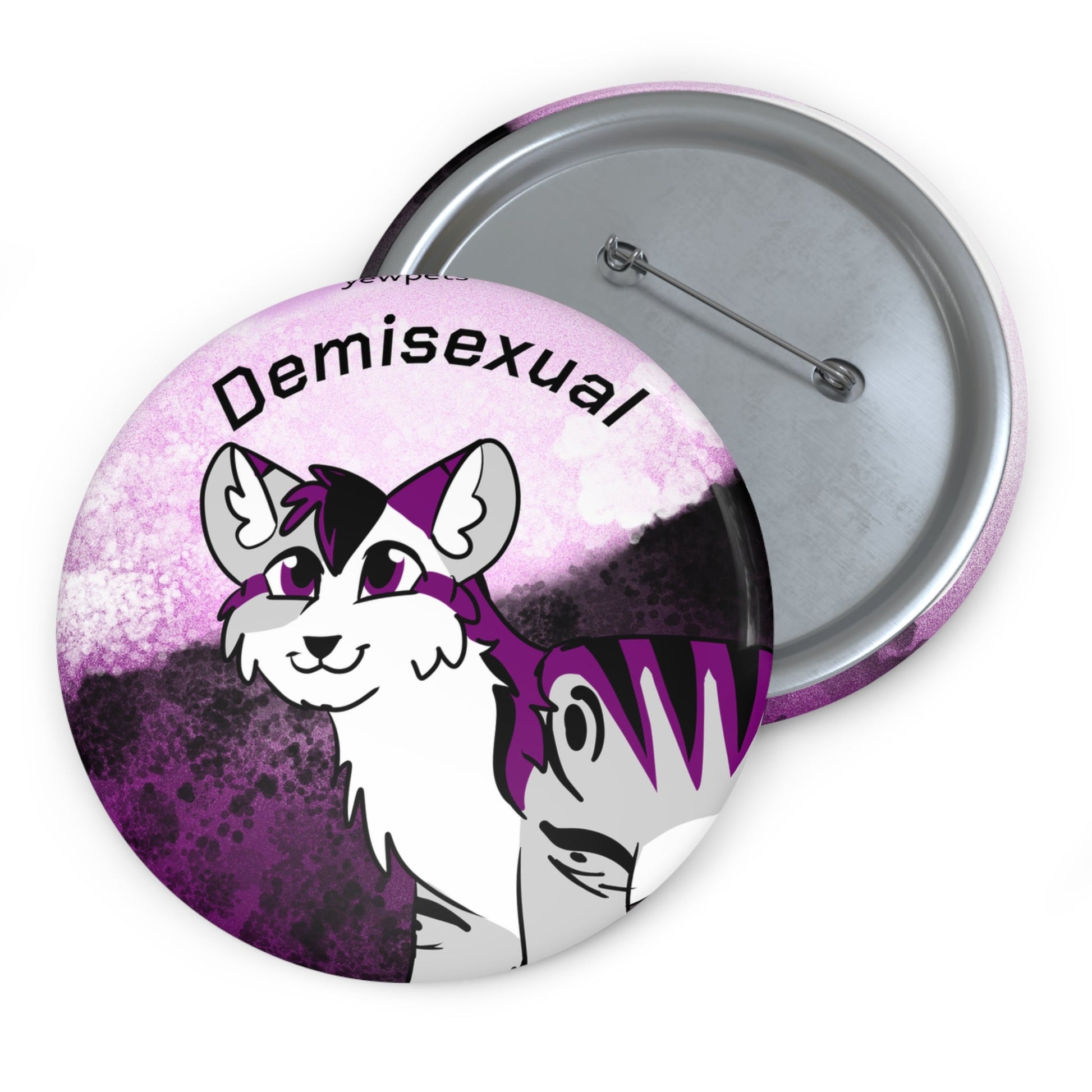 Demisexual Pride Button