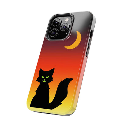 Cat phone case- The Dark Silhoutte