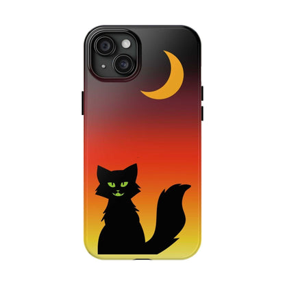 Cat phone case- The Dark Silhoutte