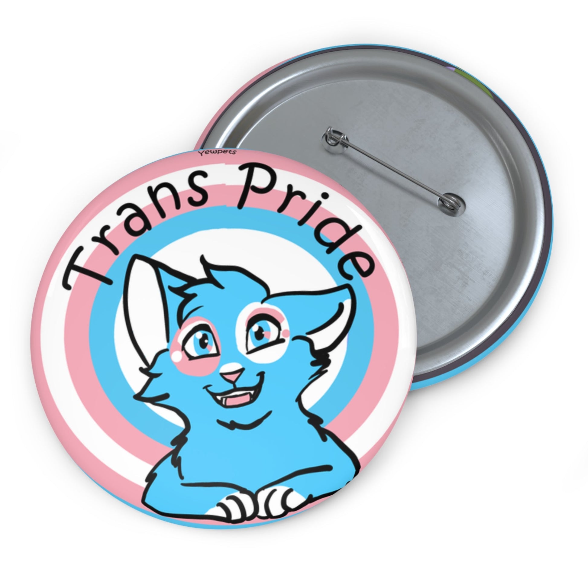 Transgender Pride Pinback button 