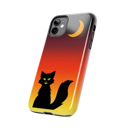 Cat phone case- The Dark Silhoutte