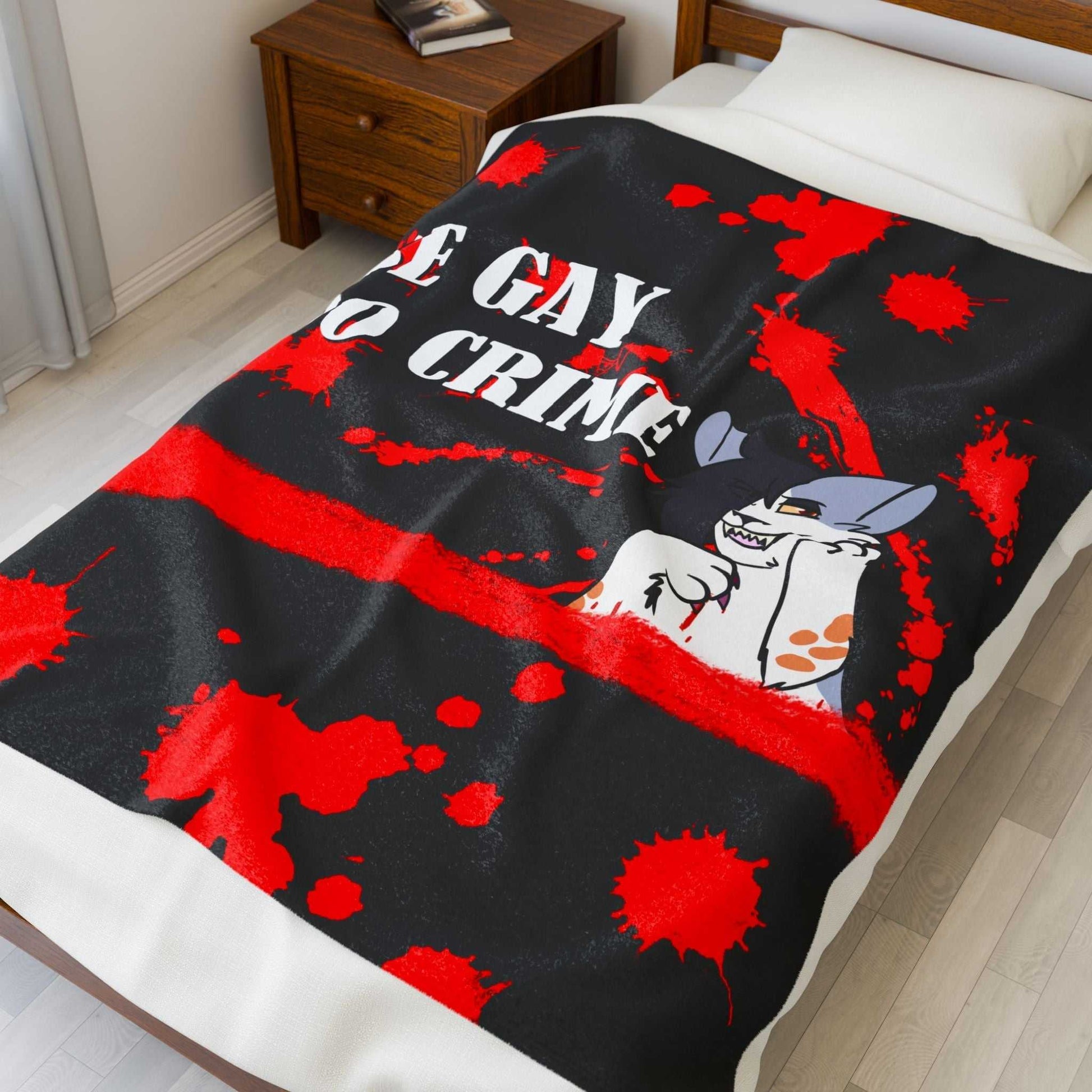 Be Gay Do Crime Blanket