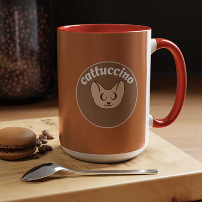 Cattuccino Cat Coffee Mug