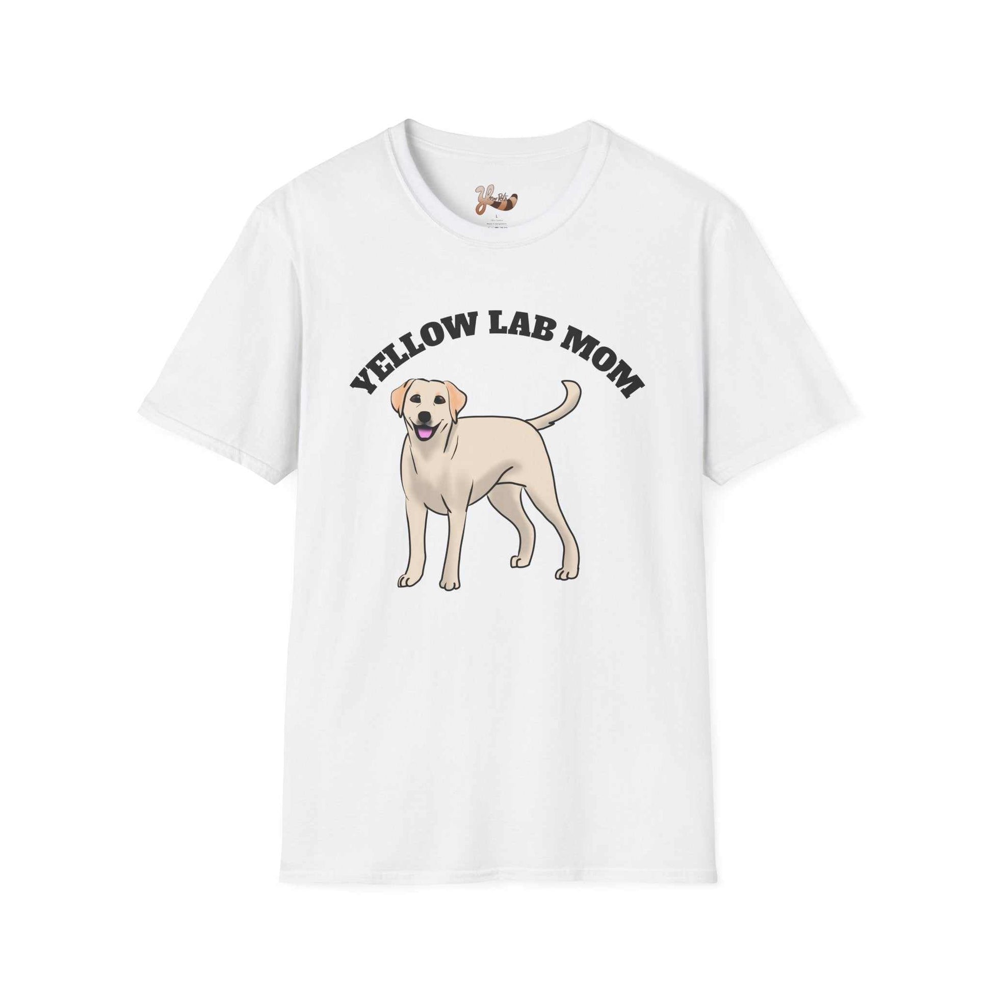 Yellow Lab Dog Mom T-Shirt