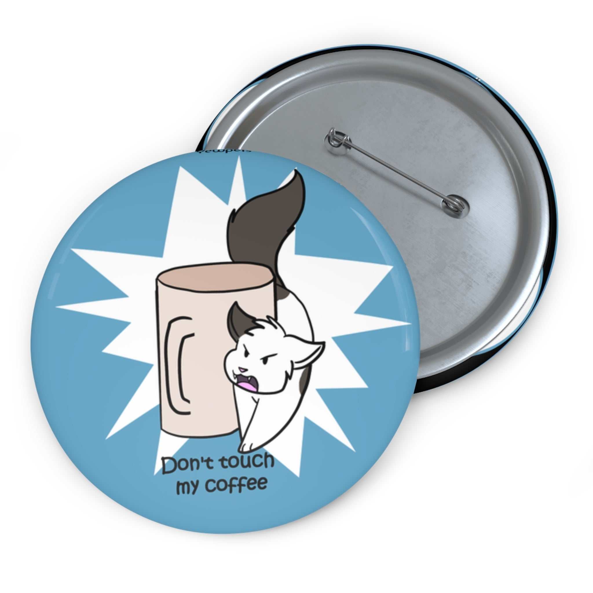 My Coffee Button - Fun Accessory for Coffee Lovers – Yewpets