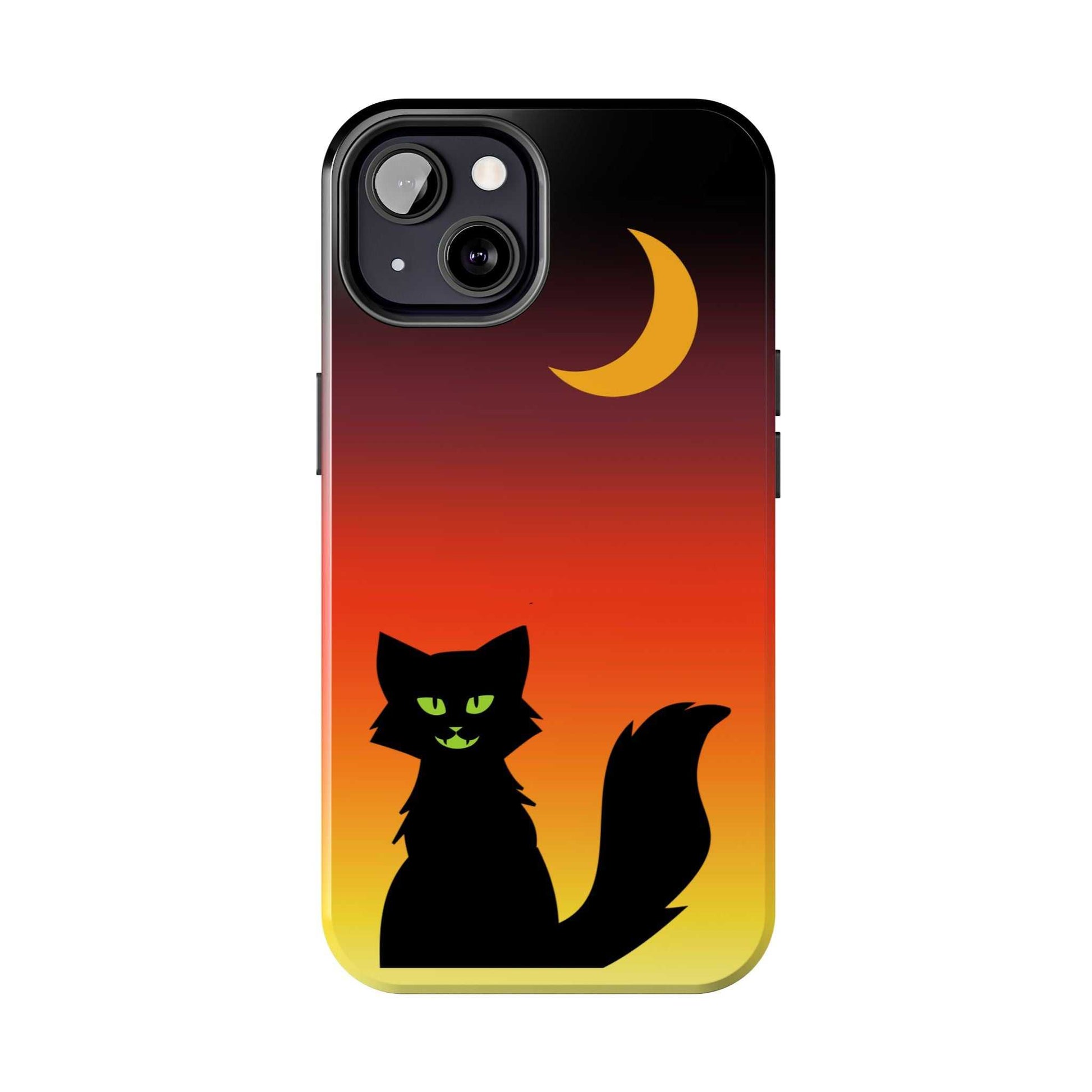 Cat phone case- The Dark Silhoutte