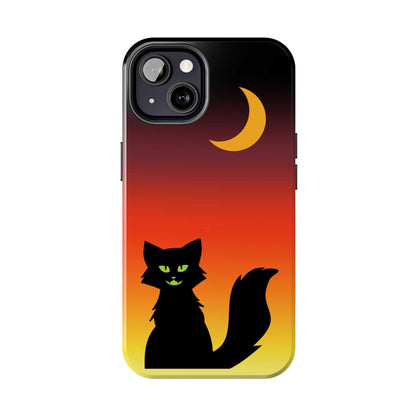 Cat phone case- The Dark Silhoutte