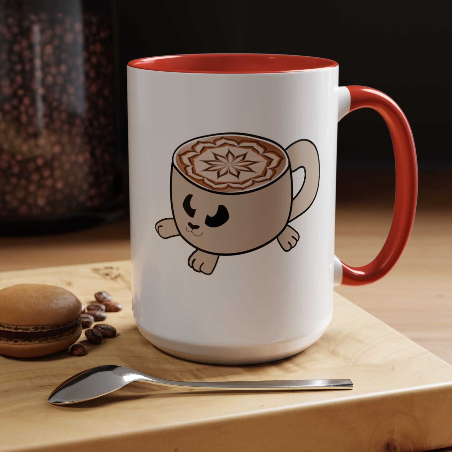 Latte Art Coffee Mug