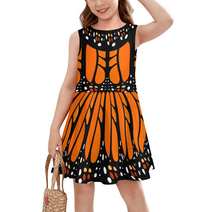 Monarch butterfly dress- children's size