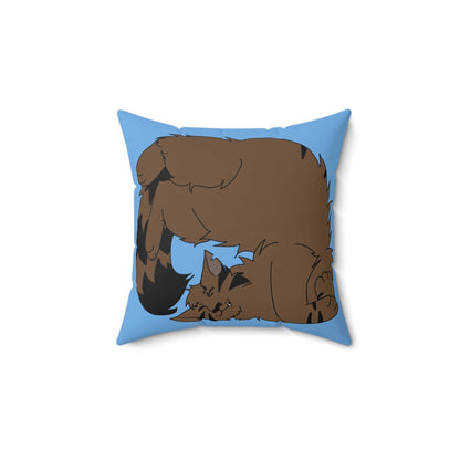 Cat pillow brown tabby