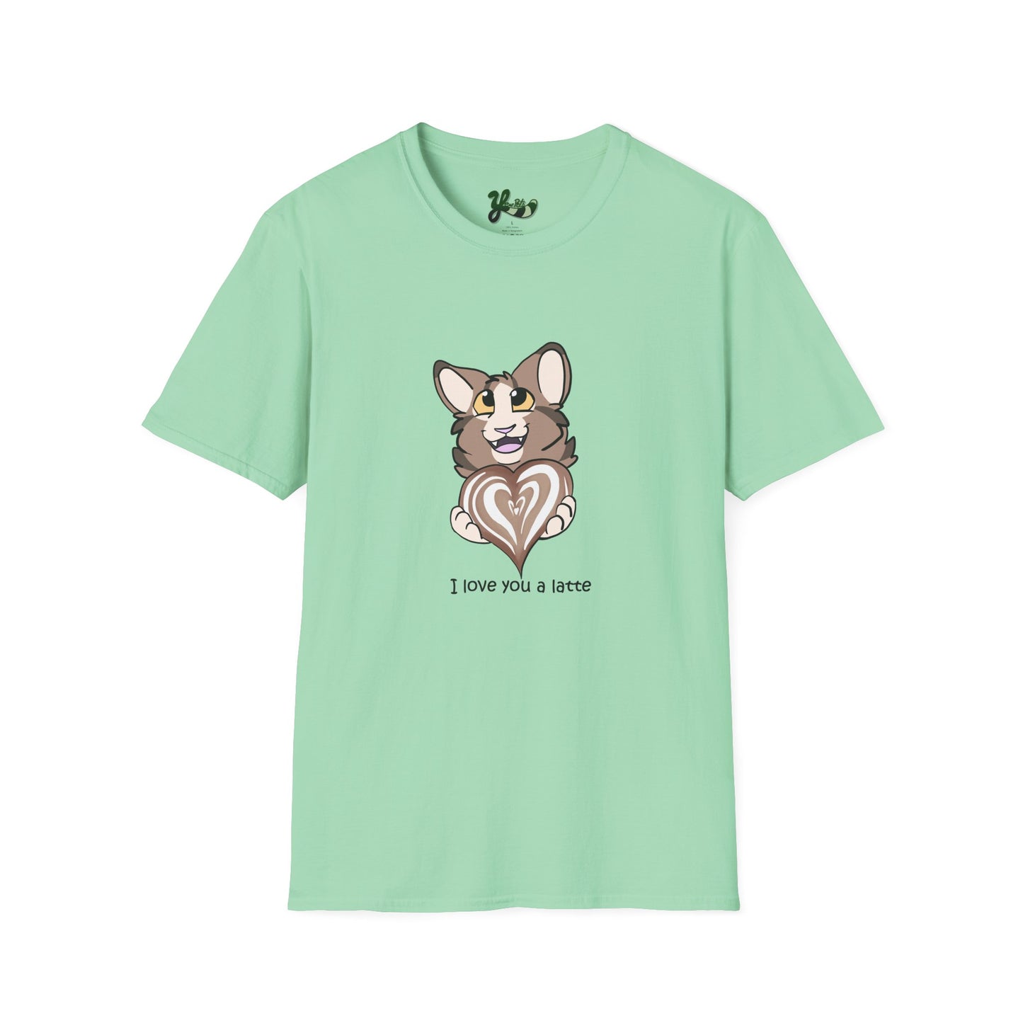 I Love You A Latte- Cat Tee Shirt