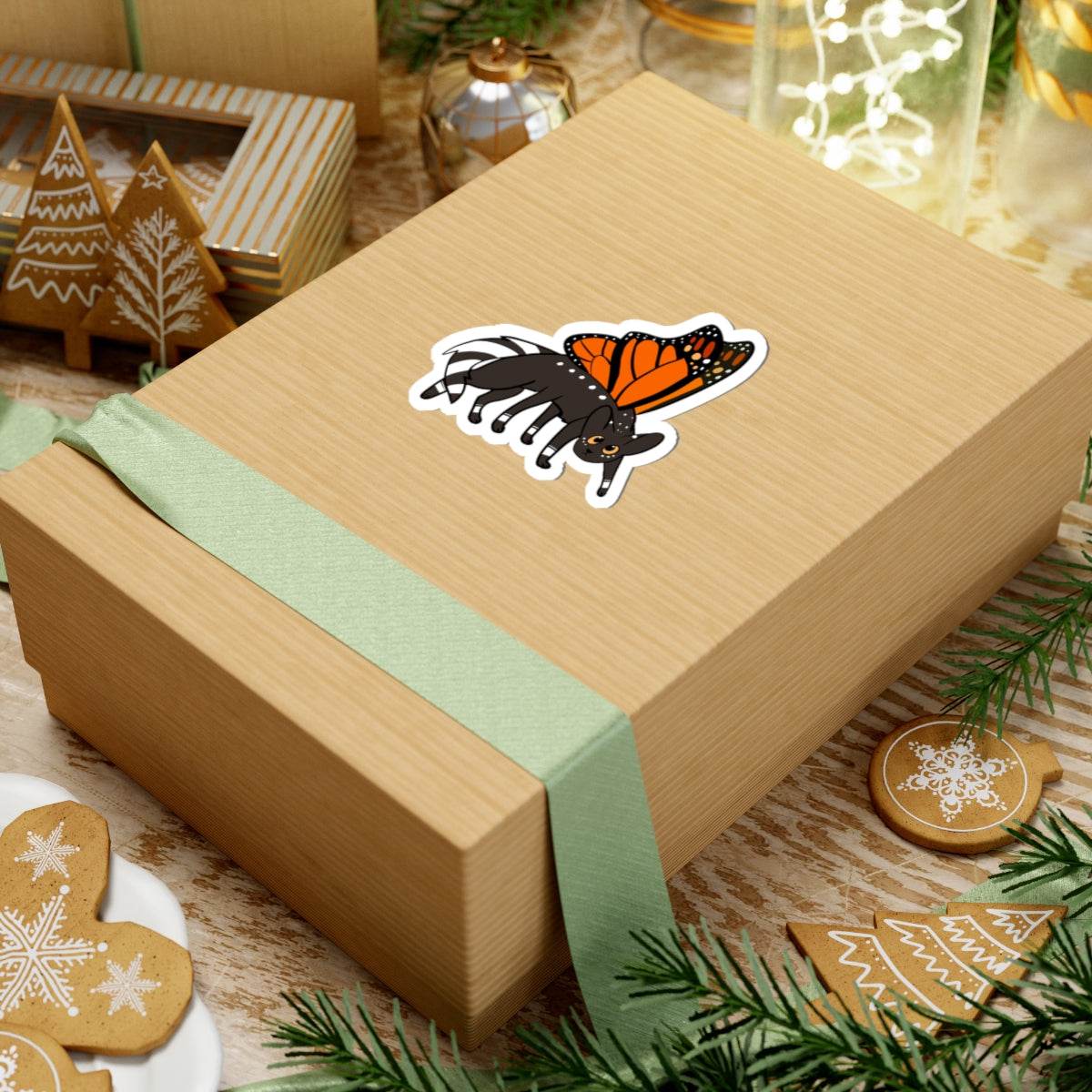 Monarch Butterfly Sticker