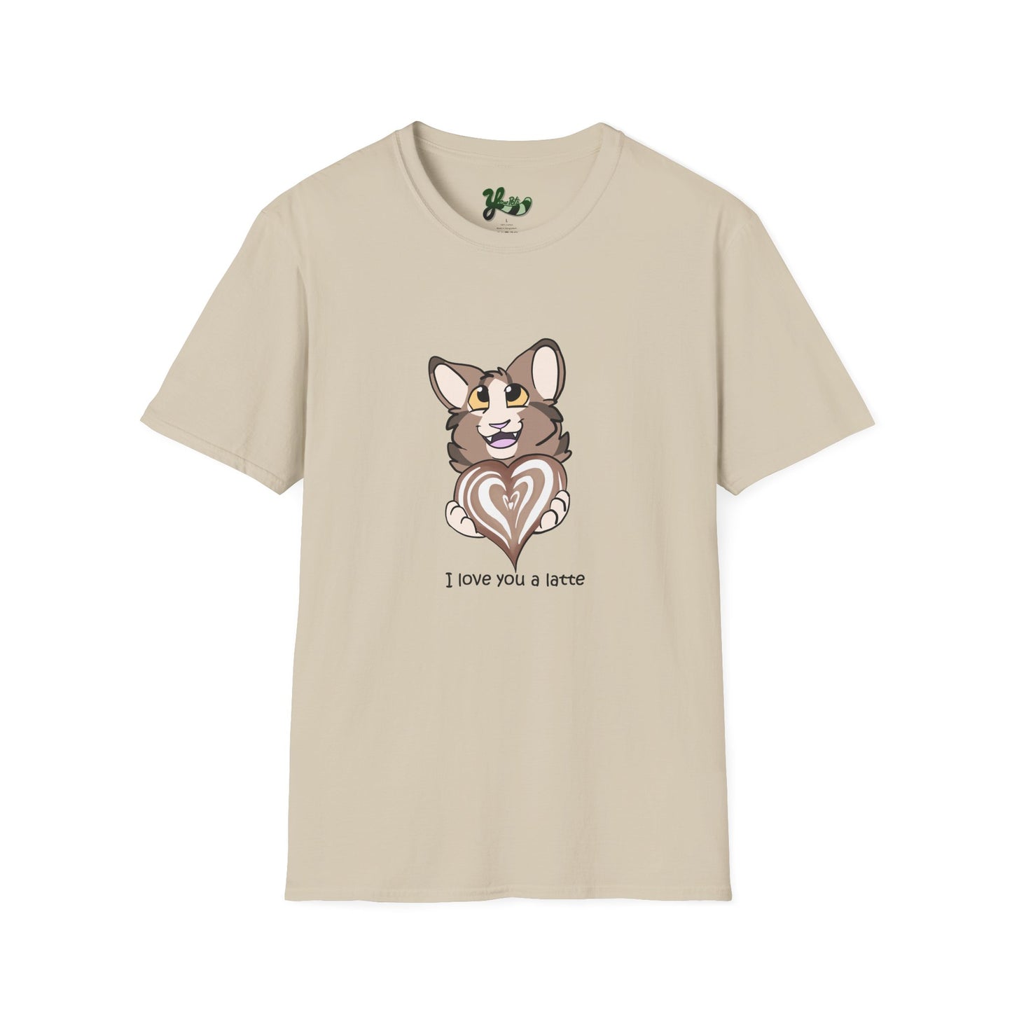 I Love You A Latte- Cat Tee Shirt