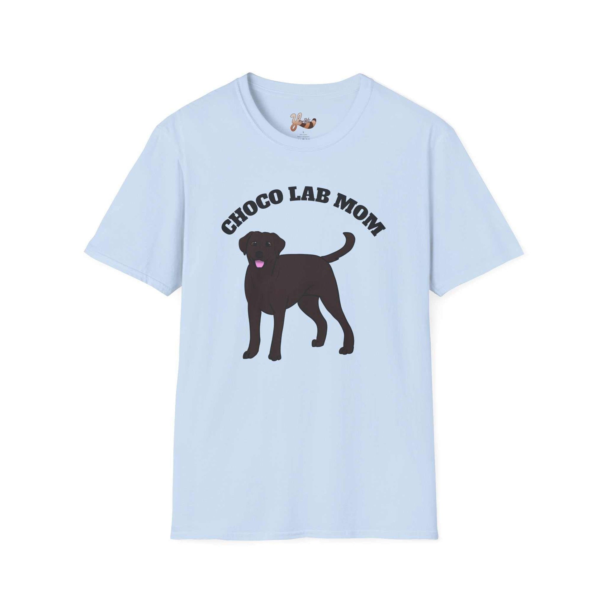 Chocolate Lab Dog Mom T-Shirt 