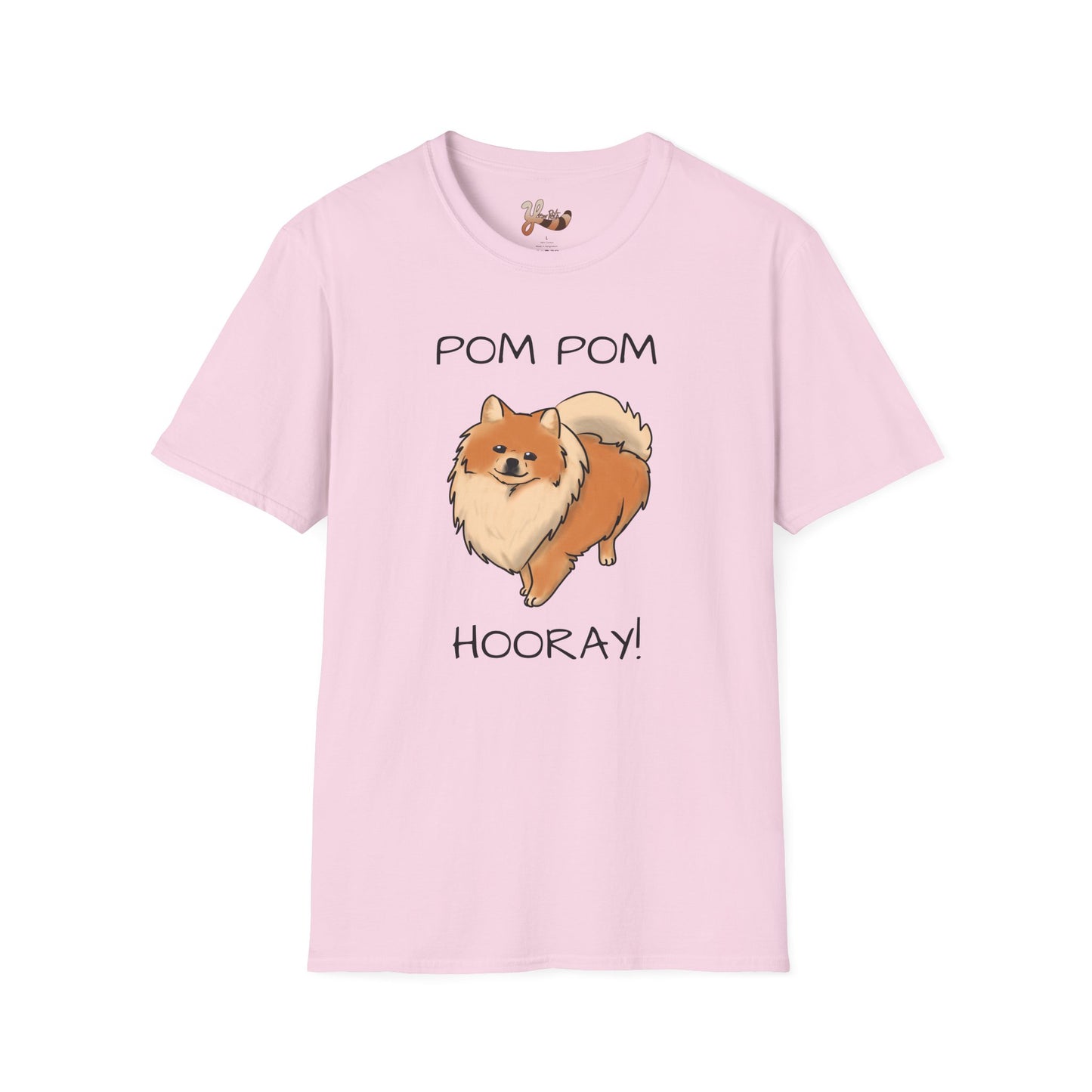 Pomeranian T-Shirt~ Pom Pom Hooray