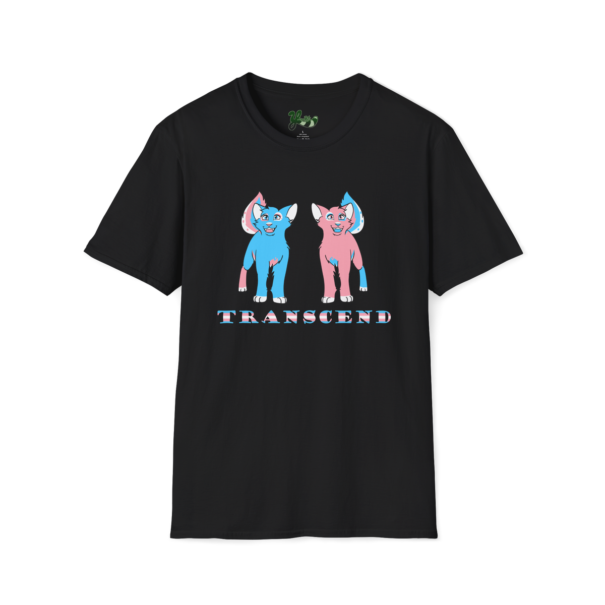 Transgender Pride T-Shirt- Cat Themed