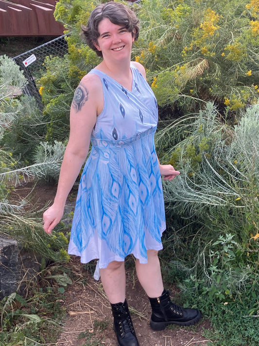 Ice bird dress