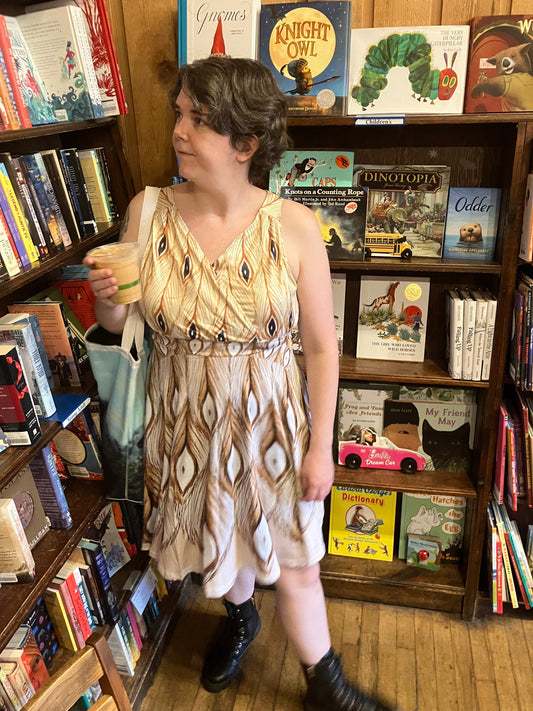 Golden Bird Dress