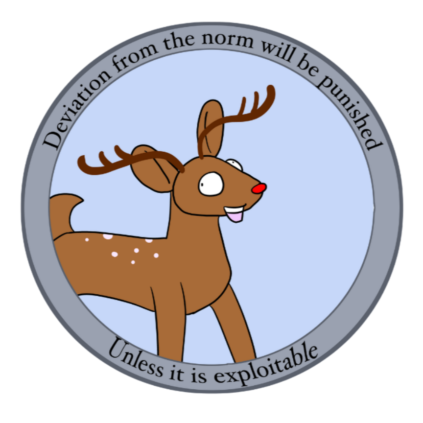 Capitalism Rudolph T-Shirt