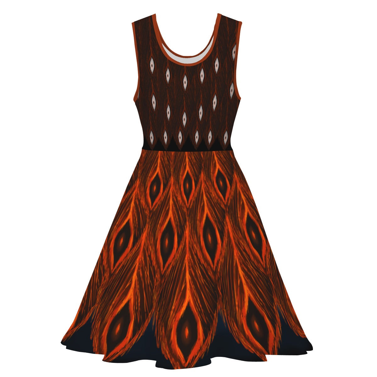 Dark Phoenix Dress - Skater Skirt 