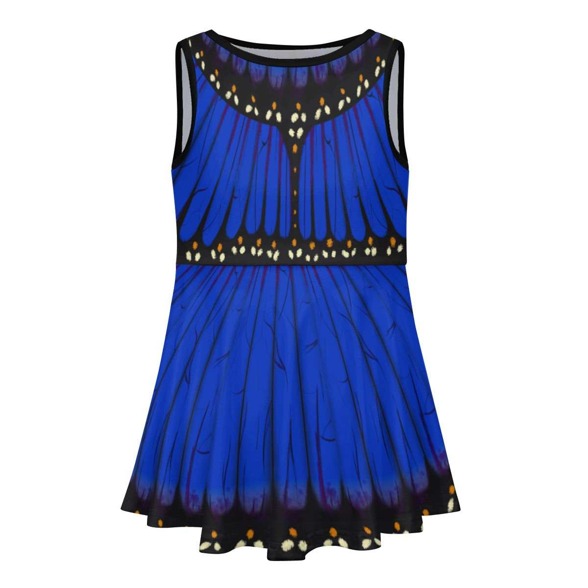 Dark Blue Morpho Butterfly Dress