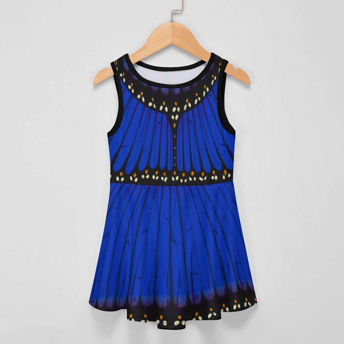 Dark Blue Morpho Butterfly Dress